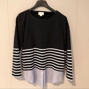 Band of Outsiders Striped Pullover - size 5